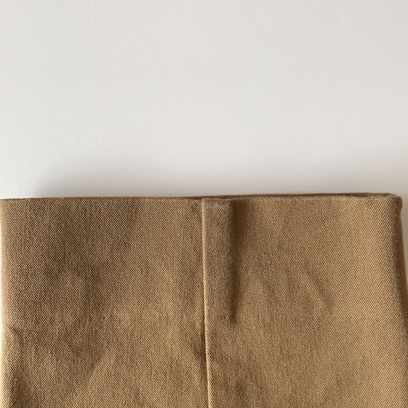 Everlane Side Zip Stretch Work Pants Tan Size 6 Skinny - Picture 14 of 15